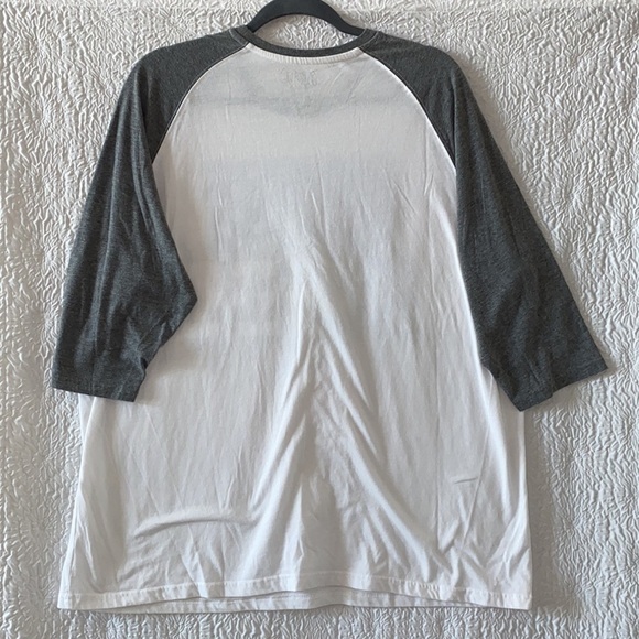 AC/DC USA Flag Raglan Graphic T-Shirt - Picture 3 of 4